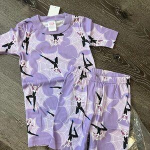 Hanna Andersson marvel ghost spider PJs size 5